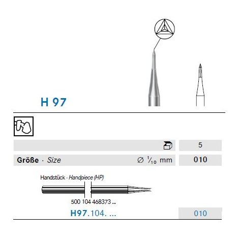 KOMET Hartmetall Bohrer H97.104.010