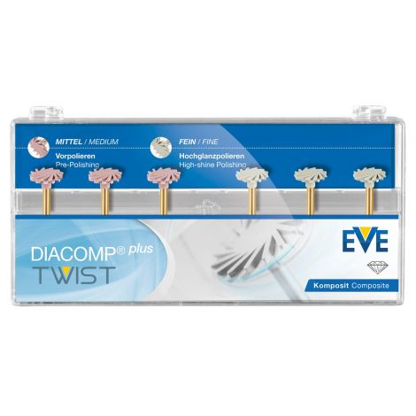 EVE DIACOMP PLUS TWIST Polierer SET RA 343
